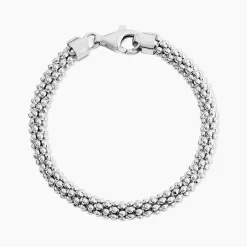 Bracelet Nahila Argent Blanc