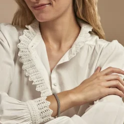 Bracelet Nahila Argent Blanc