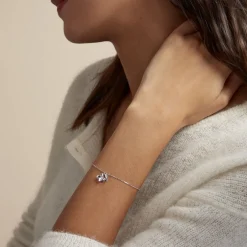 Bracelet Narcisse Dream Argent Blanc