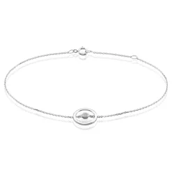 Bracelet Natalane Or Blanc Diamant