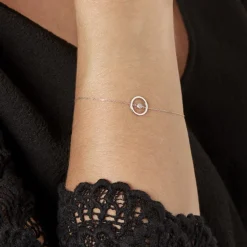 Bracelet Natalane Or Blanc Diamant