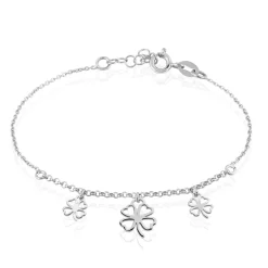 Bracelet Nedira Argent Blanc