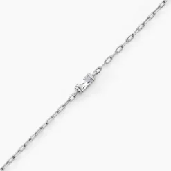 Bracelet Nigelle Argent Blanc Oxyde De Zirconium