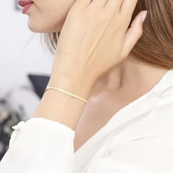 Bracelet Nuriaae Argent Jaune