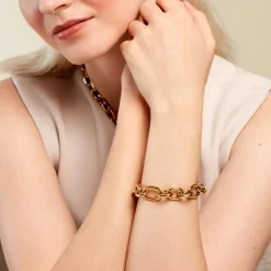 Bracelet Oasia Acier Jaune