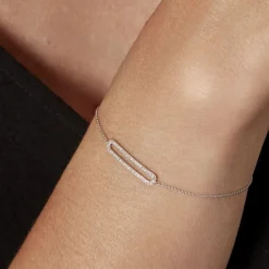 Bracelet Octavia Or Blanc Diamant