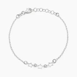 Bracelet Olwen Argent Blanc