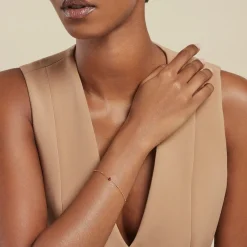 Bracelet Onora Or Jaune Rubis