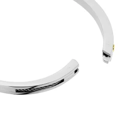 Bracelet Or Acier Bicolore
