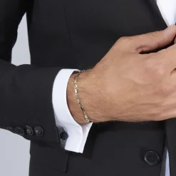 Bracelet Or Bicolore Danae