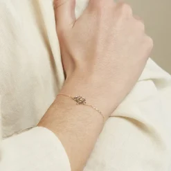 Bracelet Or Bicolore Fragaria