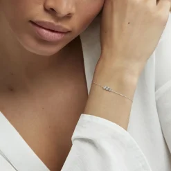 Bracelet Or Blanc Abital Diamants