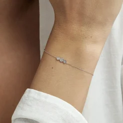 Bracelet Or Blanc Abital Diamants