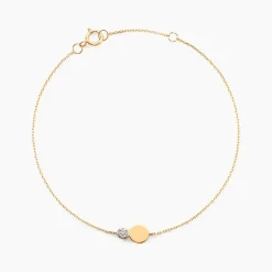 Bracelet Or Jaune Abihu Diamants