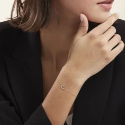 Bracelet Or Jaune Acantha Diamants