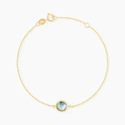 Bracelet Or Jaune Arenale Topaze