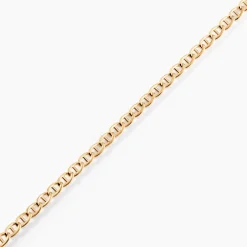 Bracelet Or Jaune Capucin Maille Marine