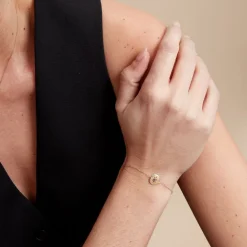 Bracelet Or Jaune Evening Star Amethyste