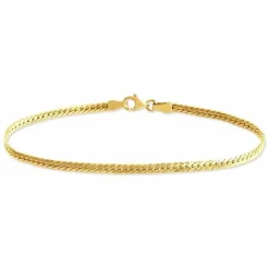 Bracelet Or Jaune Izel Maille Anglaise