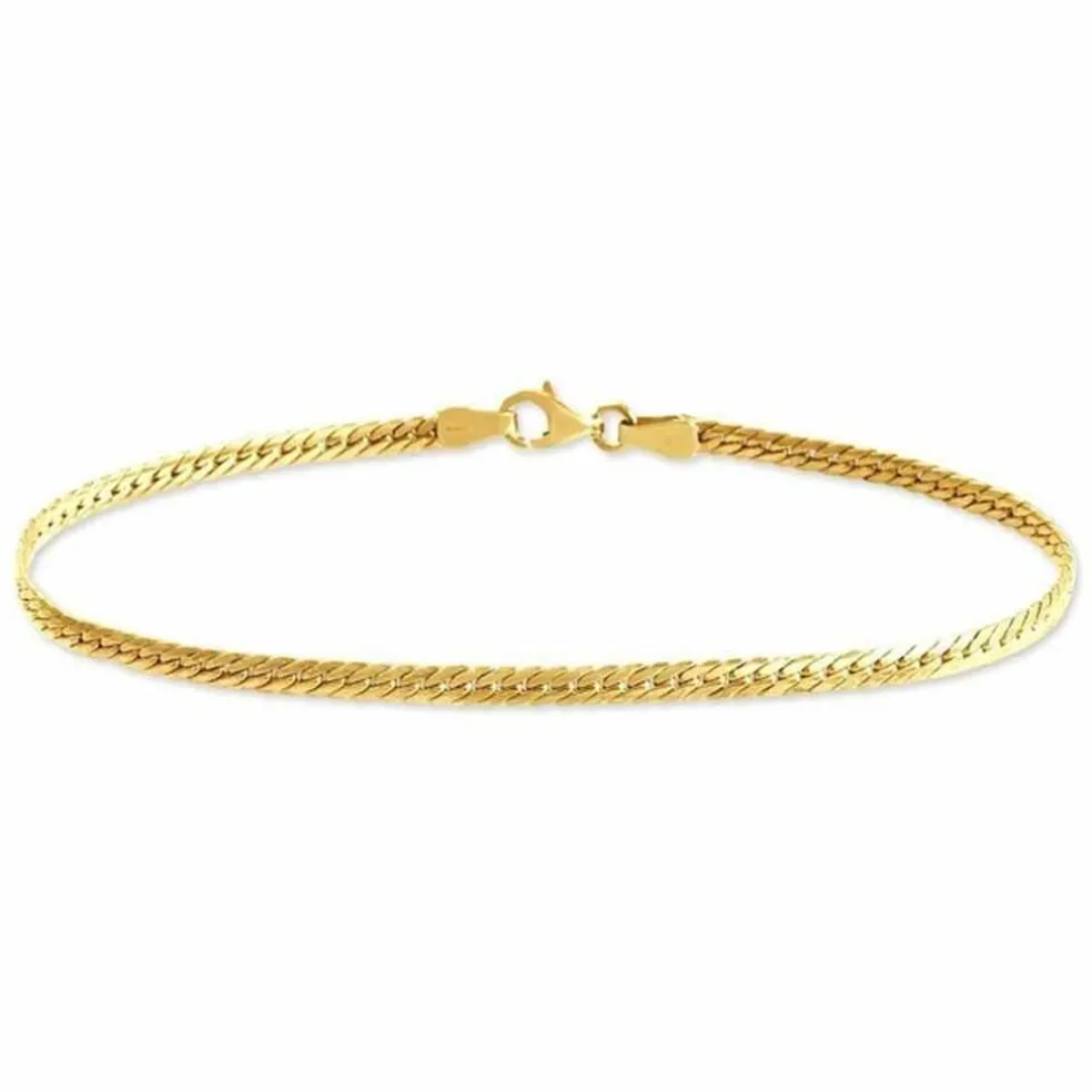 Bracelet Or Jaune Izel Maille Anglaise