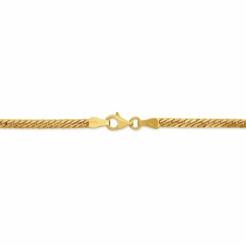 Bracelet Or Jaune Izel Maille Anglaise