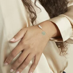 Bracelet Or Jaune Loreto Perles De Culture