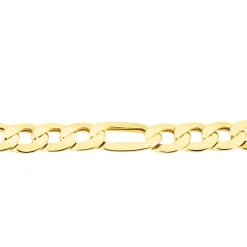 Bracelet Or Jaune Maille Alternée