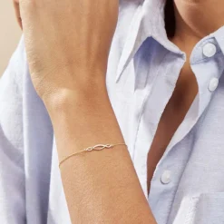 Bracelet Or Jaune Quintia