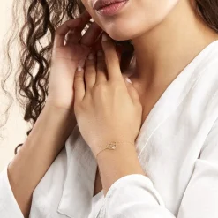 Bracelet Or Jaune Veridienne Oxyde