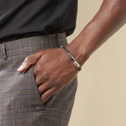 Bracelet Orietta Or Acier Bicolore