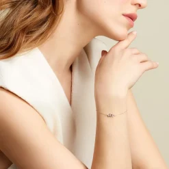 Bracelet Palmiro Or Jaune Diamant