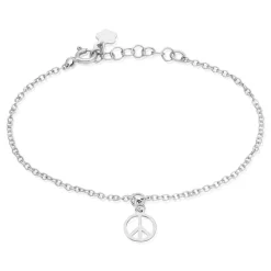 Bracelet Paz Argent Blanc