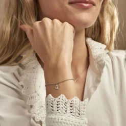 Bracelet Paz Argent Blanc