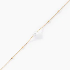 Bracelet Pearly Or Jaune Perle De Culture