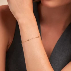 Bracelet Pendilla Or Jaune