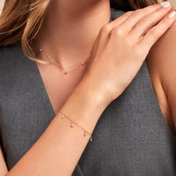 Bracelet Pendilla Or Jaune