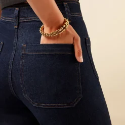 Bracelet Perles Solaires Acier Jaune