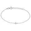 Bracelet Peyton Argent Blanc