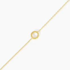 Bracelet Peytone Argent Doré