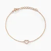 Bracelet Phanie Argent Rose Oxyde De Zirconium