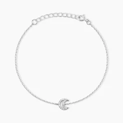 Bracelet Philine Argent Blanc Oxyde De Zirconium
