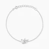 Bracelet Pila Argent Blanc