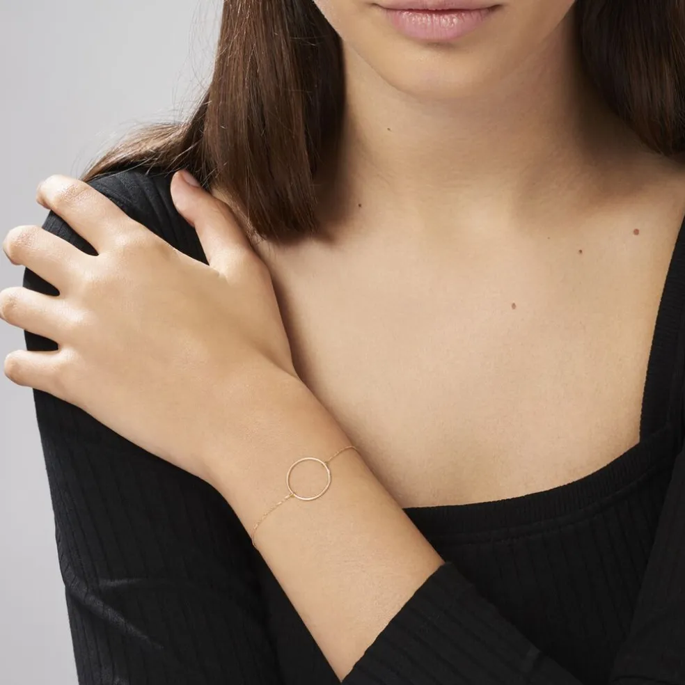 Bracelet Pink Or Jaune