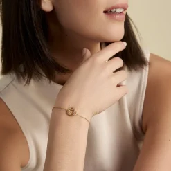 Bracelet Plaqué Or Henia Oxydes De Zirconium