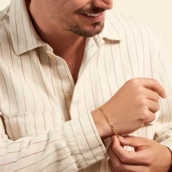 Bracelet Plaqué Or Jaune Clement