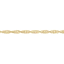 Bracelet Plaqué Or Jaune Leanora