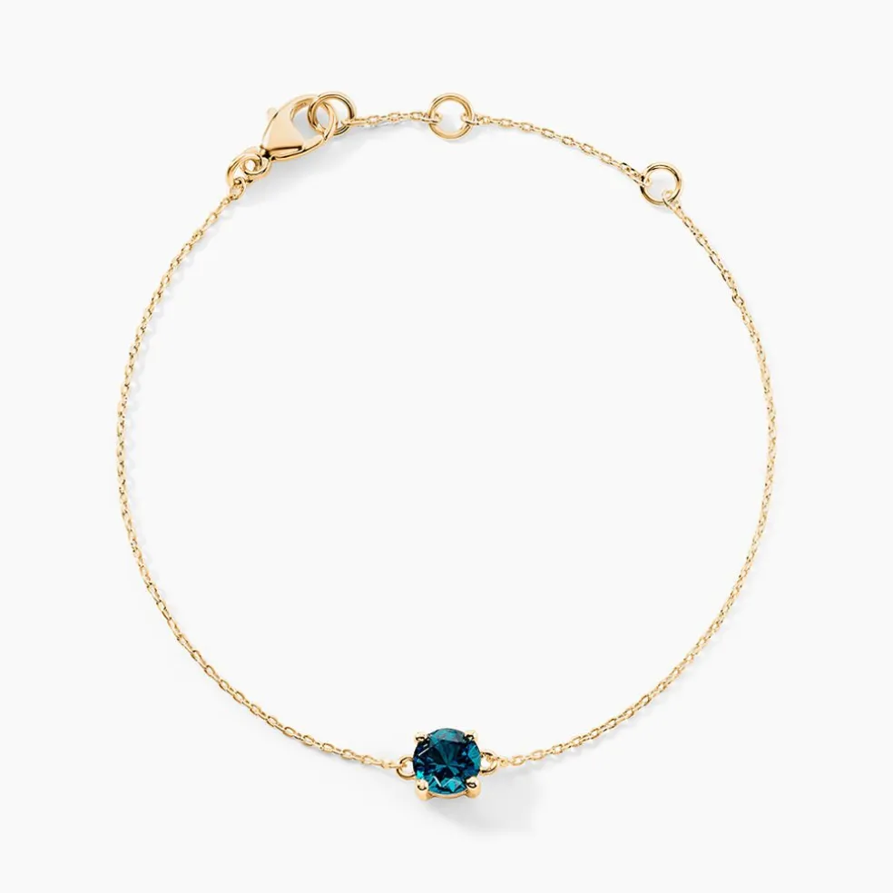 Bracelet Plaqué Or Jaune Nilay Oxyde De Zirconium