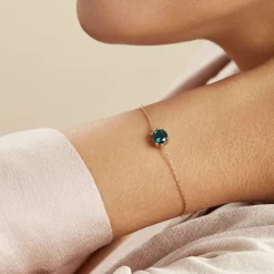 Bracelet Plaqué Or Jaune Nilay Oxyde De Zirconium