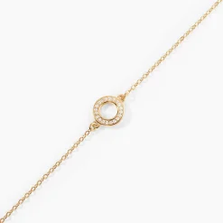 Bracelet Plaqué Or Klaar Oxydes De Zirconium