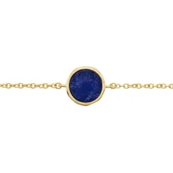 Bracelet Plaqué Or Neassasodalite